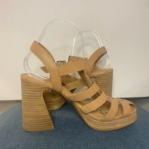 CROWN VINTAGE Women’s Brown Farlie Sandal size 9 1/2 - Picture 8 of 11